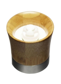 Gewürzglas 150ml inkl. Keramikmühle mit Bambus